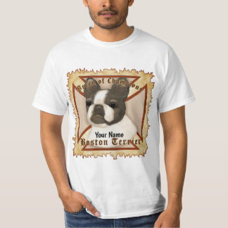 T-shirt Maltese Cross Boston Terrier