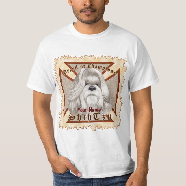 T-shirt Maltese Cross  Shih Tzu (Devant)