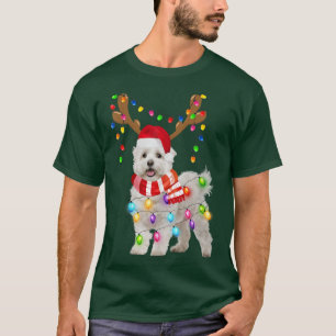 T-shirt Maltese Dog Lover Family Matching Ugly Maltese Chr