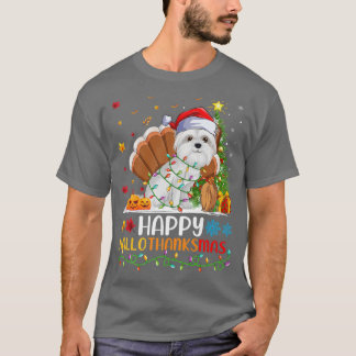 T-shirt Maltese Dog Lover Funny Happy Maltese Dog HelloTha