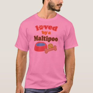 T-shirt maltipoo aimé par