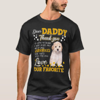 Maltipoo Cher Papa Merci D'être Mon Papa