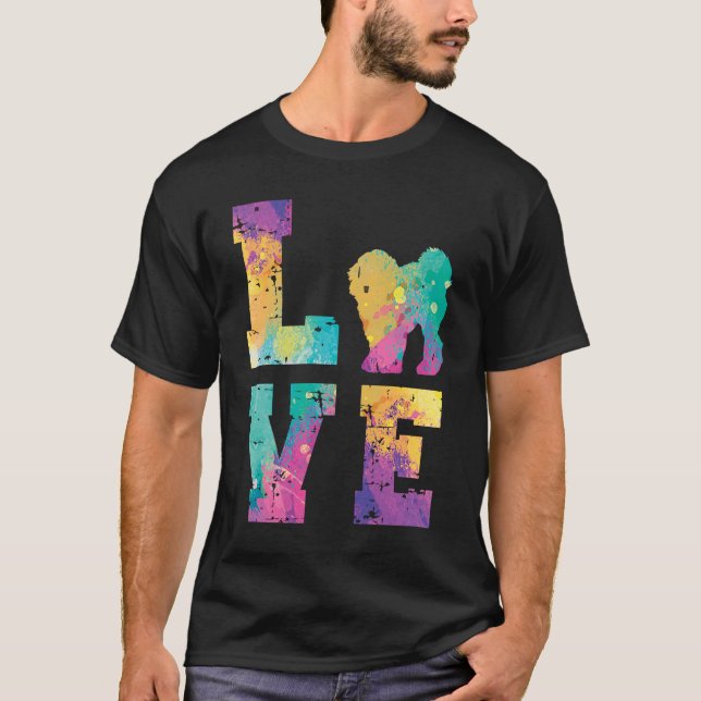 T-shirt Maltipoo Love (Devant)