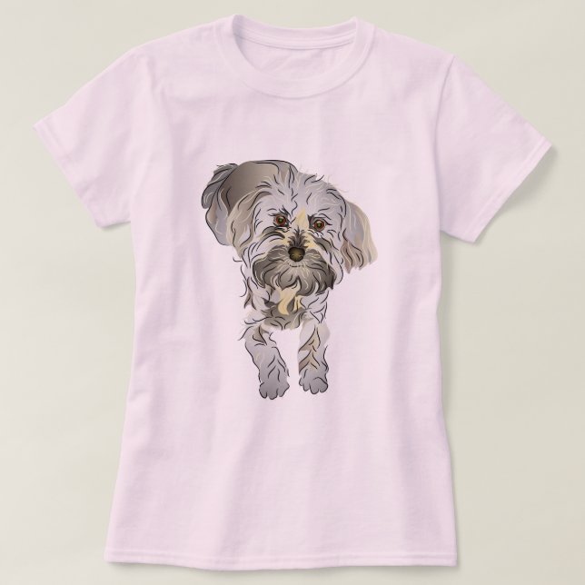 T-shirt Maltipoo Puppy (Design devant)