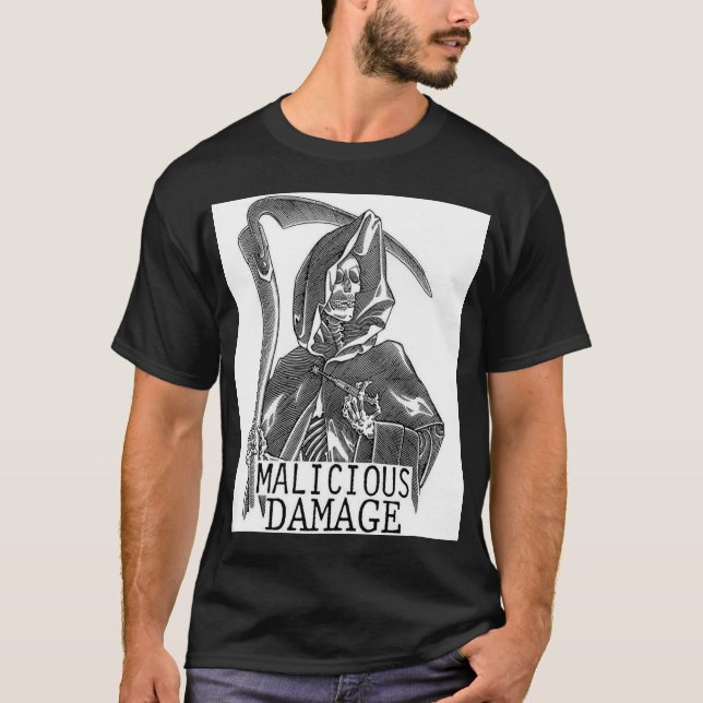 T-SHIRT MALVEILLANT DE DOMMAGES (Devant)
