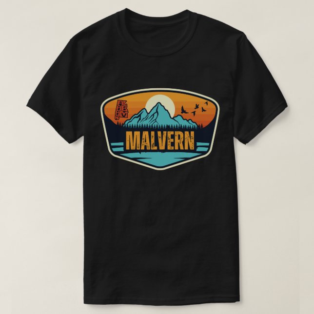 T-shirt Malvern, Alabama (Design devant)