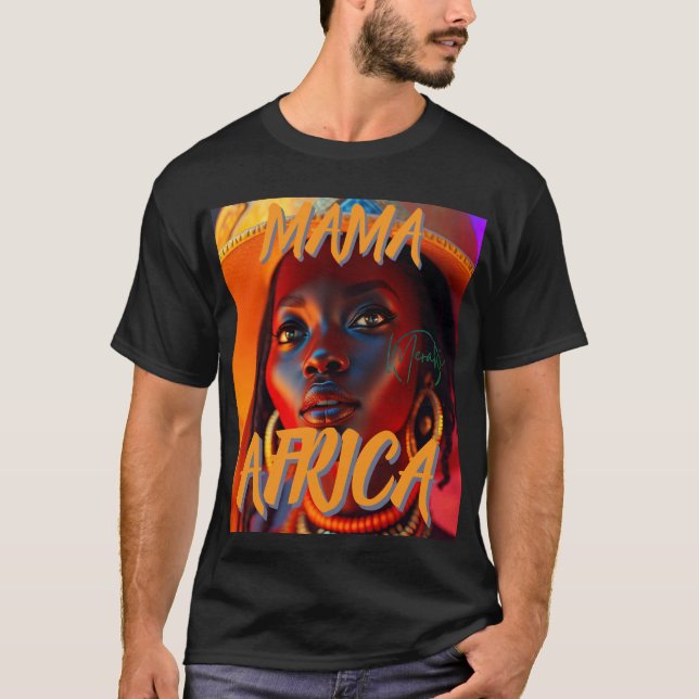 T-shirt Mama Africa  (Devant)