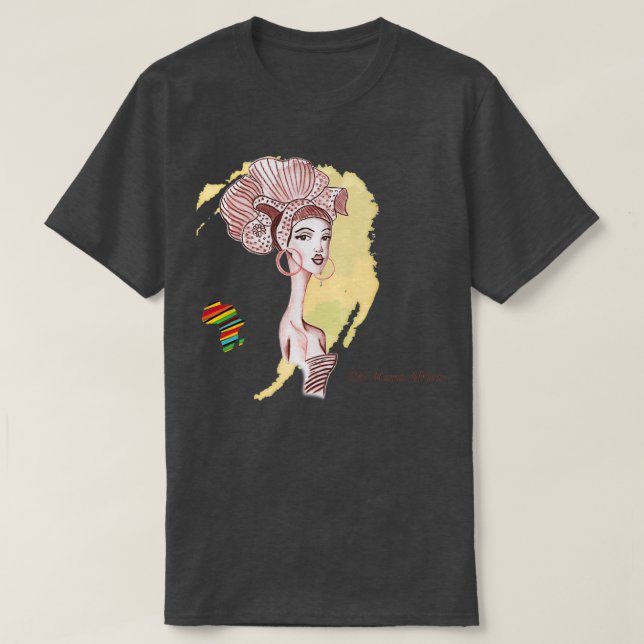 T-SHIRT MAMA AFRIQUE 22 (Design devant)