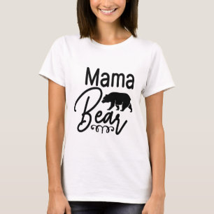 T-shirt Mama Bear - Maman