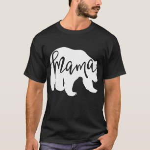 T-shirt Mama Bear Maman Famille Matching Fête des Mères In