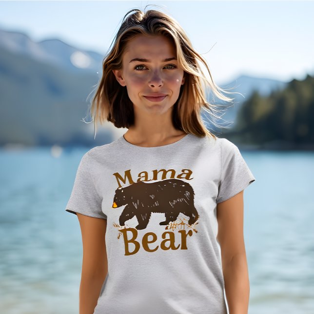 T-shirt Mama Bear - Retro Style Fête des Mères (Créateur téléchargé)