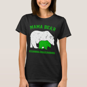T-shirt Mama Bear SENSIBILISATION AUX MALADIES MITOCHONDRI