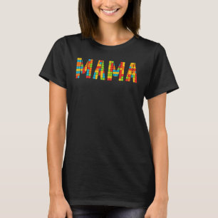 T-shirt Mama Brick Builder Blocks Master Builder