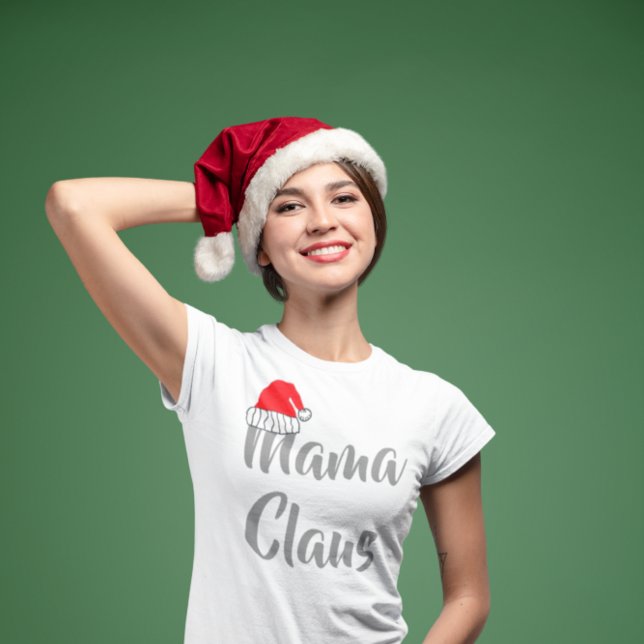 T-shirt Mama Claus (Créateur téléchargé)