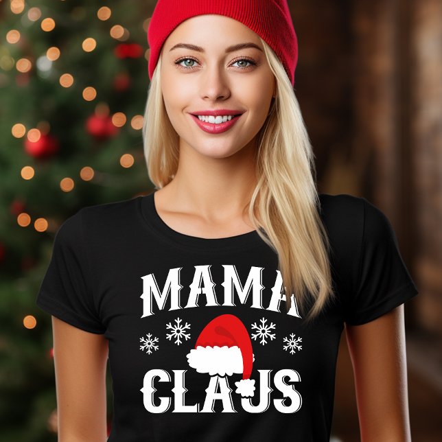 T-shirt Mama Claus | (Créateur téléchargé)