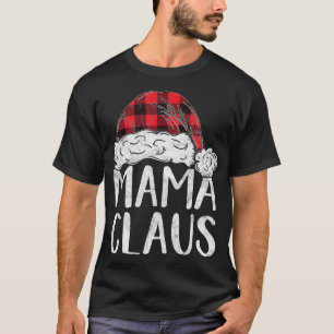 T-shirt Mama Claus Costume de Noël Cadeau Père Noël Corres