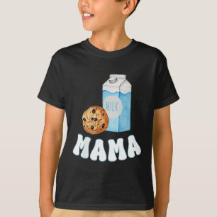T-shirt Mama Cookies Milk Sweet One 1er Anniversaire Famil