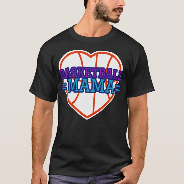 T-shirt Mama de basket (Devant)