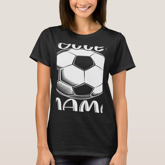 T-shirt Mama De Football Pour Hommes Femmes Joueurs De Jum (Devant)