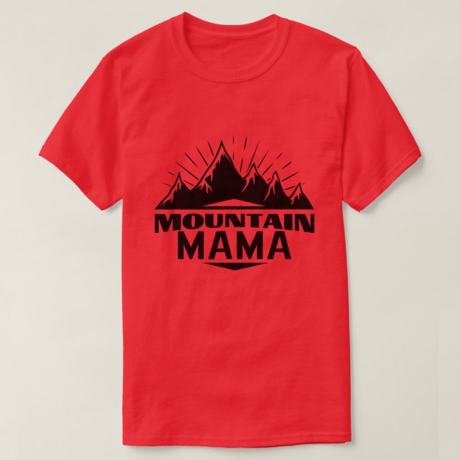 T-shirt Mama de montagne01 (Design devant)