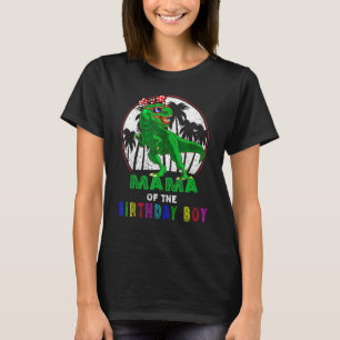 T-shirt Mama Dinosaure De La Famille D'Apparition Des Garç