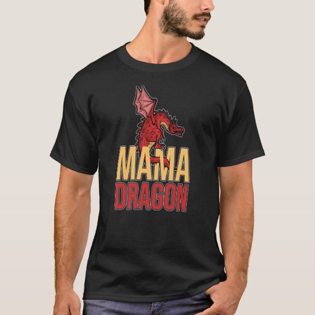 T-shirt Mama Dragon (Devant)