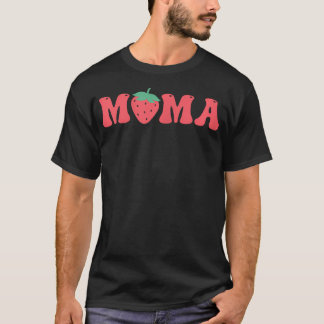 T-shirt Mama Du Berry Premier Anniversaire Fraise Matchi