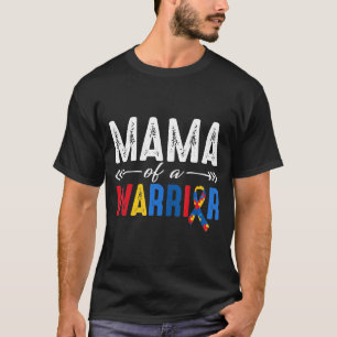 T-shirt Mama D'Un Don De Sensibilisation Autiste De Guerri
