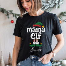 Mama Elf Funny Elf Correspondant Cadeau de Noël