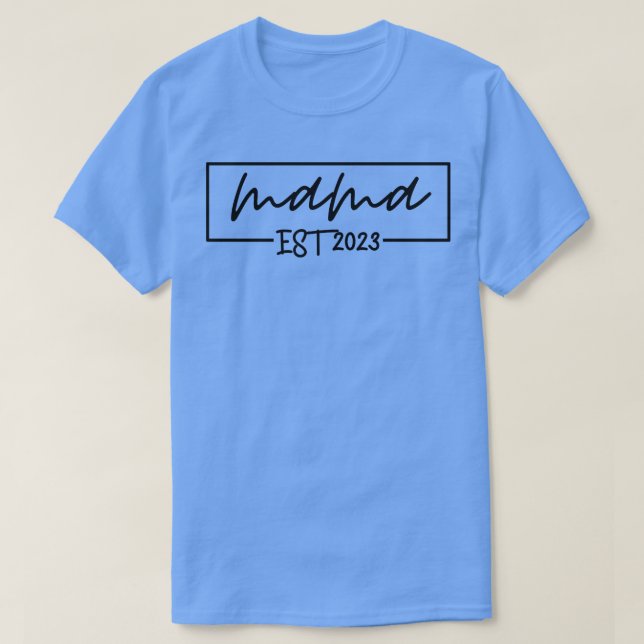 T-shirt Mama est 2023 5 (Design devant)