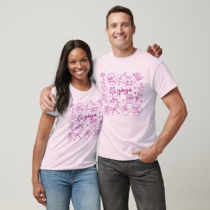 T-shirt Mama Florale Cottagecore