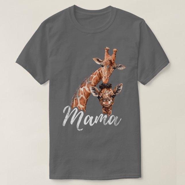 T-shirt Mama Giraffe (Design devant)