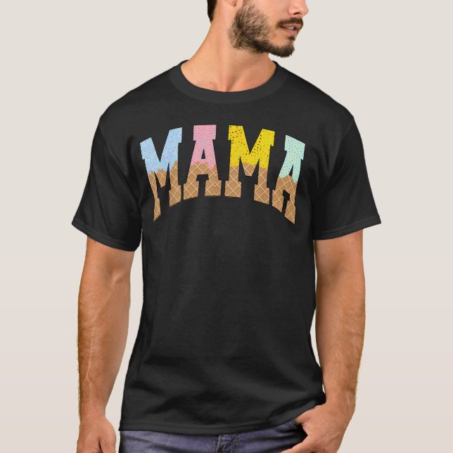 T-shirt Mama Glace (Devant)