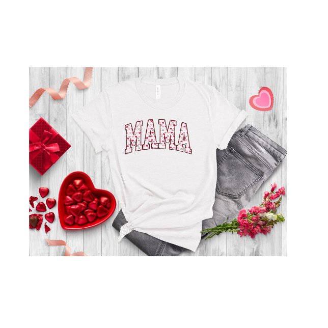 T-shirt Mama Heart (Créateur téléchargé)