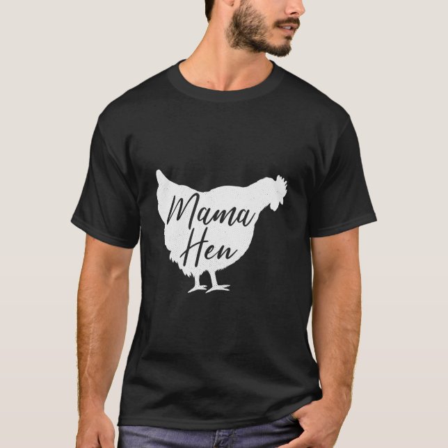 T-shirt Mama Hen Funny Anniversaire Cadeau Femmes Maman Gr (Devant)