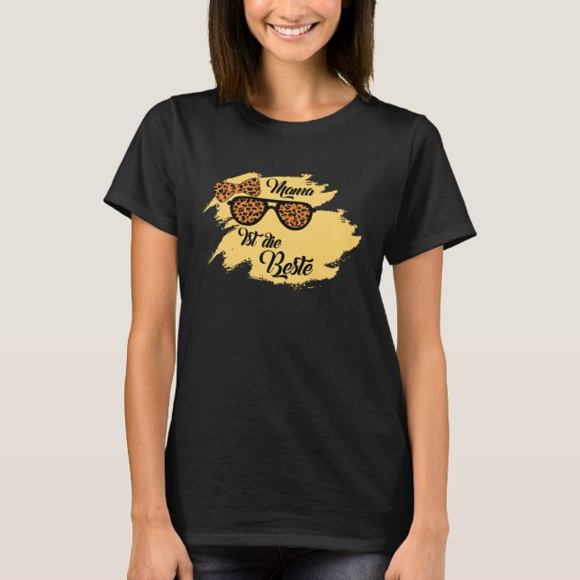 T-shirt Mama ist die Beste 4 (Devant)