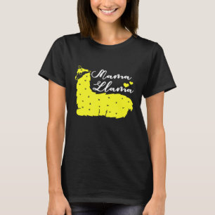 T-shirt Mama Llama Cool Mama Llama Fun Mama Llama Cute Mot