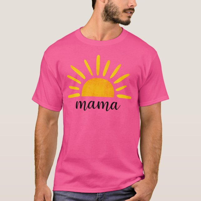 T-shirt Mama Of The Birthday First Trip Around The Sun Bir (Devant)