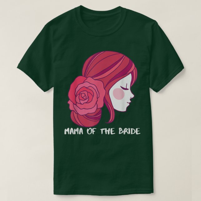 T-shirt Mama Of The Bride  (Design devant)