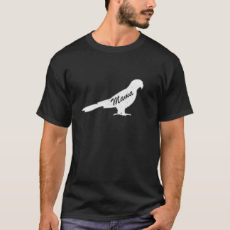 T-shirt Mama Oiseau Animal Tee Père Fête Mère Mignonne Fil