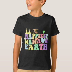 T-shirt Mama On Earth Super Amusant Maman Fête de la mère 