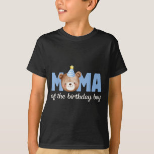 T-shirt Mama ours en peluche 1er anniversaire garçon fête