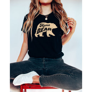 T-shirt Mama Ours-Fête des Mères-Maman-Drole