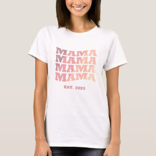 T-shirt Mama personnalisée établie
