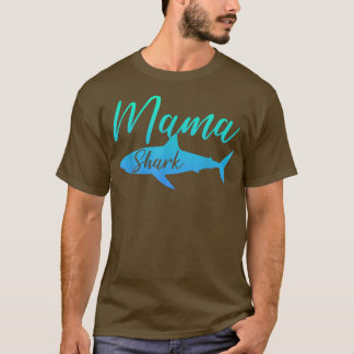 T-shirt MAMA SHARK TFunny Maman Gag cadeau de maman Humour