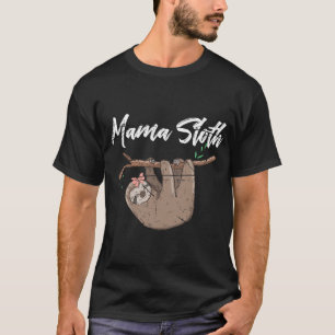 T-shirt Mama Sloth Pet Maman