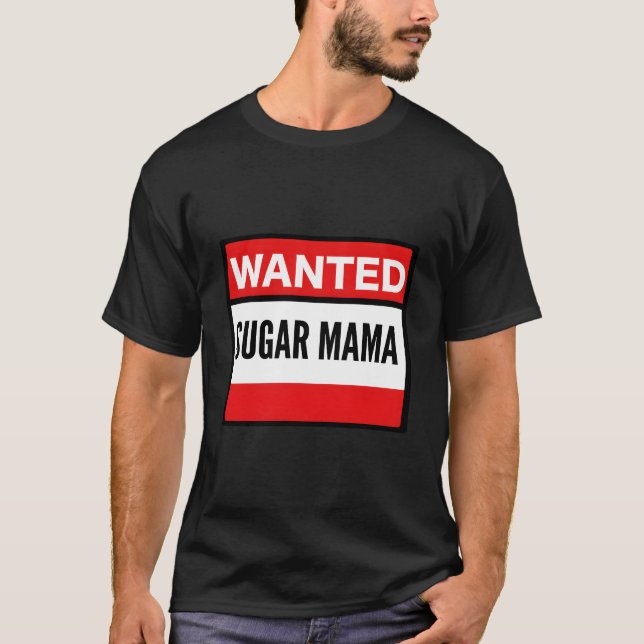 T-shirt Mama Sucre recherchée (Devant)