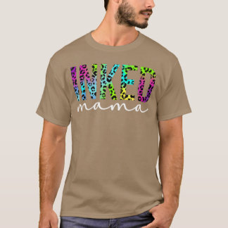 T-shirt Mama tatouée léopard Maman encre Maman tatouée