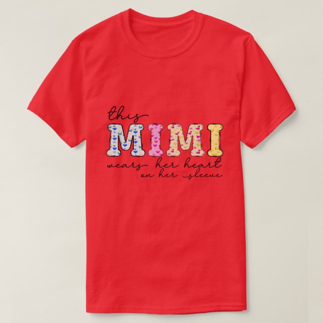 T-shirt Mama Valentines 12 (Design devant)