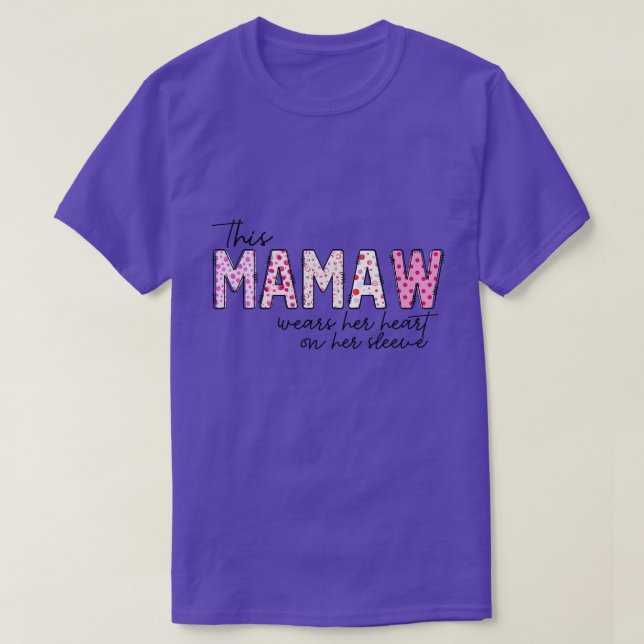 T-shirt Mama Valentines Jour 13 (Design devant)